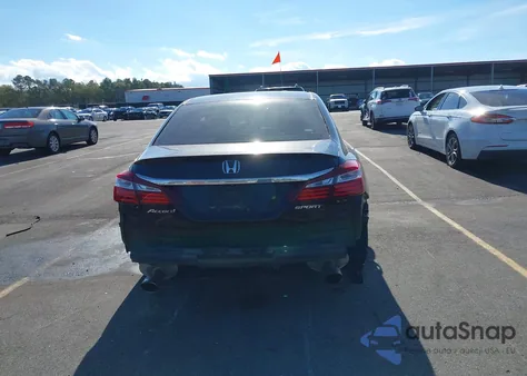 2017 Honda Accord Sport из США, поврежденный, VIN 1HGCR2F53HA050853